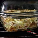 Pieczony bigos z młodej kapusty i kimchi