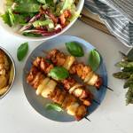 Szaszłyki drobiowe w sosie BBQ