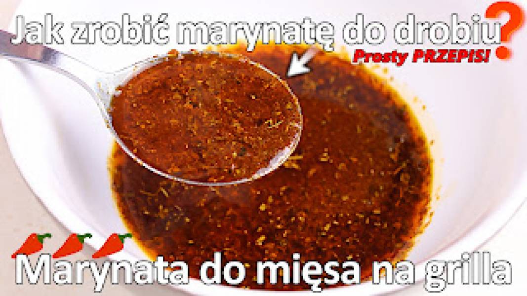 Przepis na marynatę do drobiu na grilla