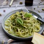Makaron z pesto pistacjowym