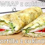Przepis na wrap z cukinii