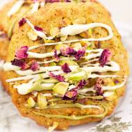 Ciastka owsiane pistacjowe