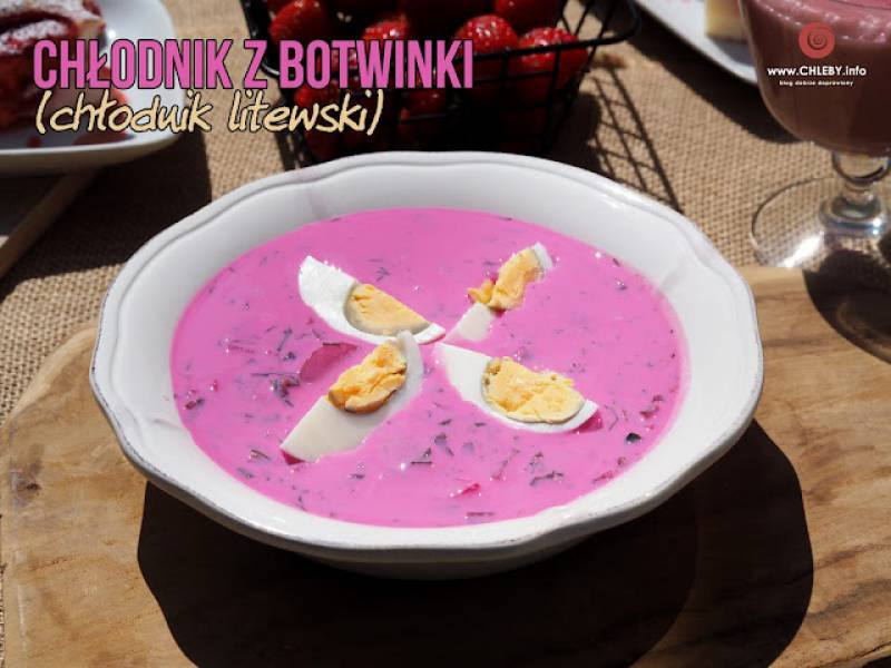 Chłodnik z botwinki (chłodnik litewski)