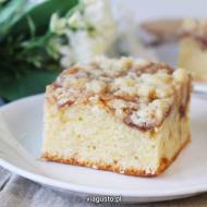 Ciasto z konfiturą różaną