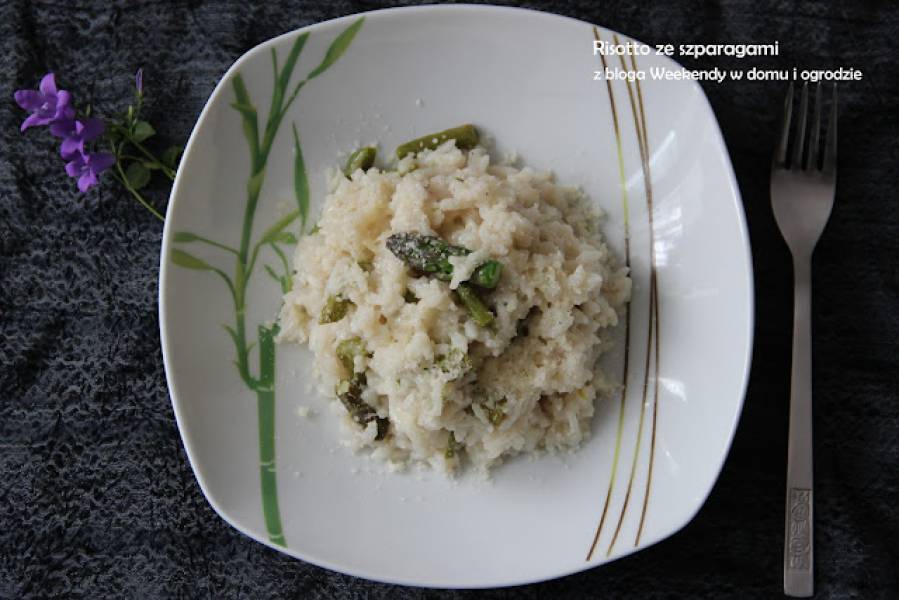 Risotto ze szparagami