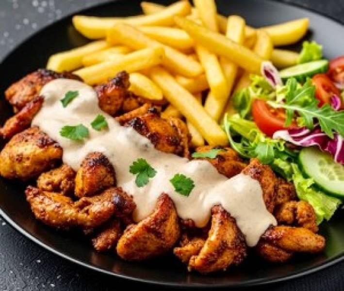 Domowa shoarma z kurczaka