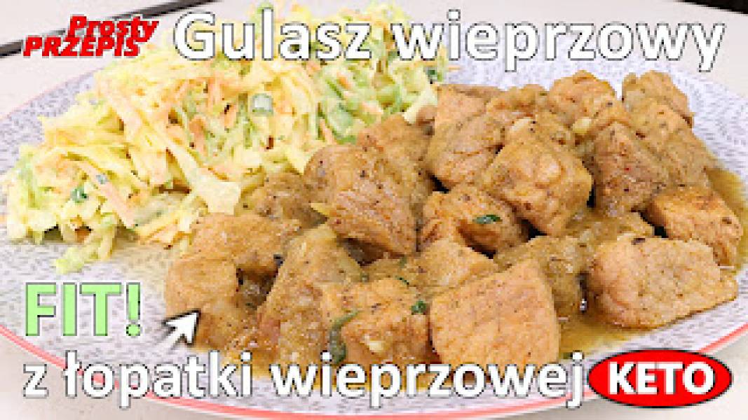 Przepis na gulasz wieprzowy z łopatki