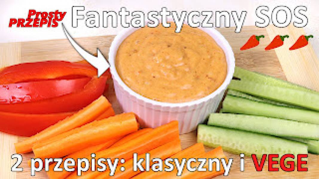 Przepis na sos do warzyw, kanapek i przekąsek