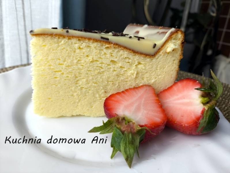 Sernik z mlekiem skondensowanym