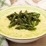 Risotto z zielonymi szparagami