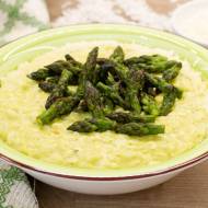 Risotto z zielonymi szparagami