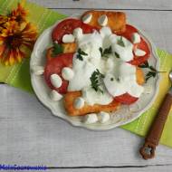 Sałatka z pomidorów i halloumi