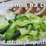 Przepis na cukinię na ciepło do obiadu