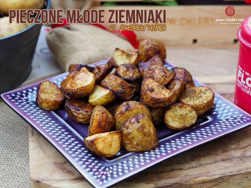 Pieczone młode ziemniaki (ziemniaki z piekarnika)
