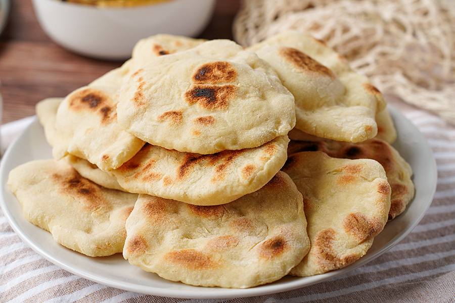 Chlebki naan