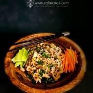 Ma Jiang Mian Stir-fry z makaronem konjac i indykiem – fit klasyka po chińsku