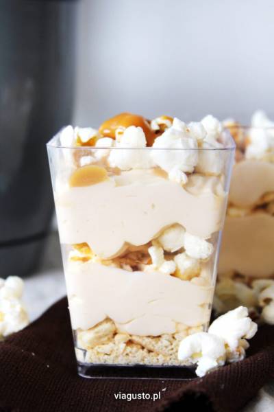 Deser Krówka z popcornem!