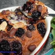 Pieczona owsianka z borówkami