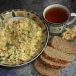Pasta jajeczno - łososiowa