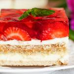 Truskawkowa krówka bez pieczenia