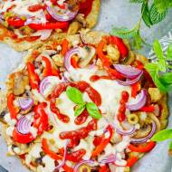Pizza Gyros z serka wiejskiego – gotowa w 30 minut!