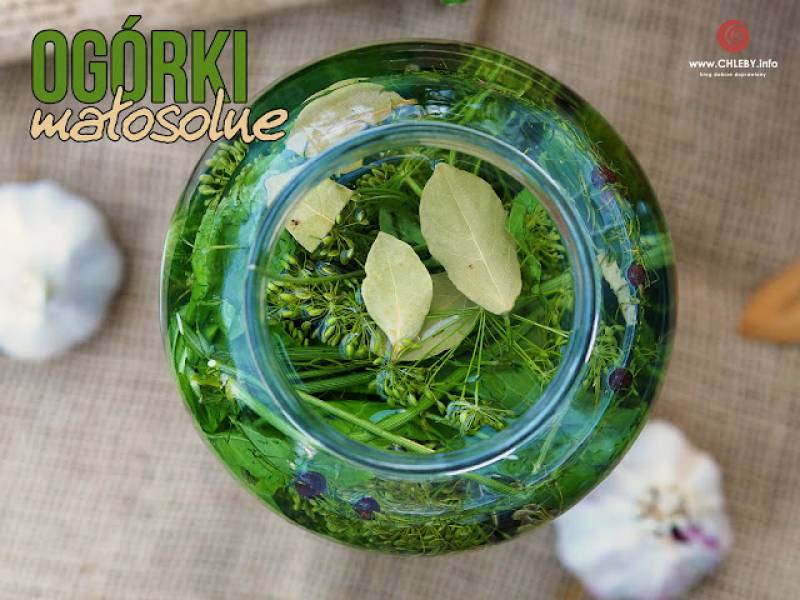 Ogórki małosolne
