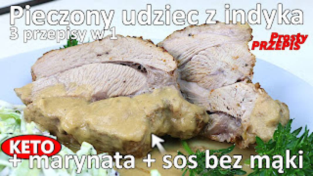 Przepis na udziec z indyka pieczony w piekarniku