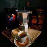 Espresso z czajniczka Moka i Peru Sandia Geisha od @kawasiepali