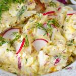 Pasta z rzodkiewki i sera żółtego