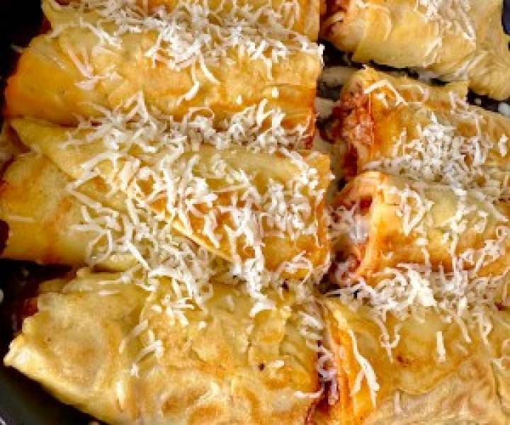 Naleśniczki bolońskie z patelni