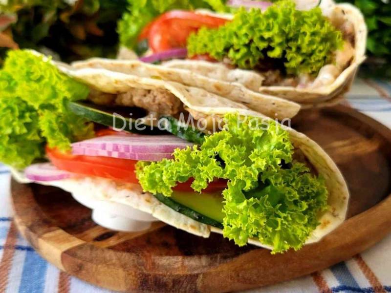 Tortilla z mięsem mielonym na szybki obiad