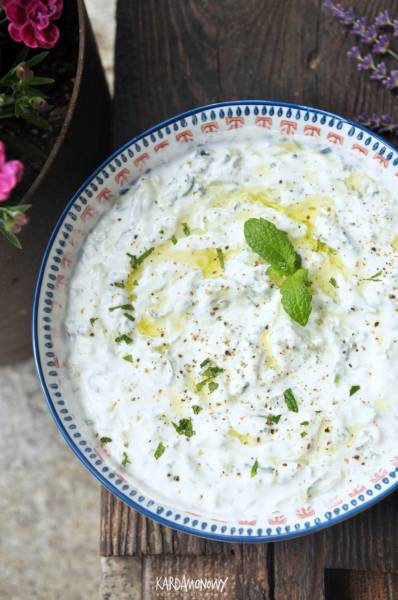Tzatziki z miętą