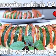 Przepis na cukinię caprese z piekarnika