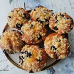 Muffinki z jagodami i kruszonką