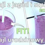Przepis na koktajl z jagód i szpinaku
