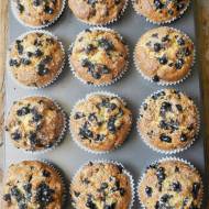 Muffiny z jagodami