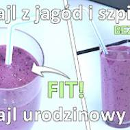 Przepis na koktajl z jagód i szpinaku