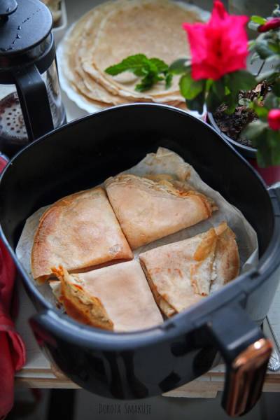 Naleśniki z serem zapiekane w airfryer