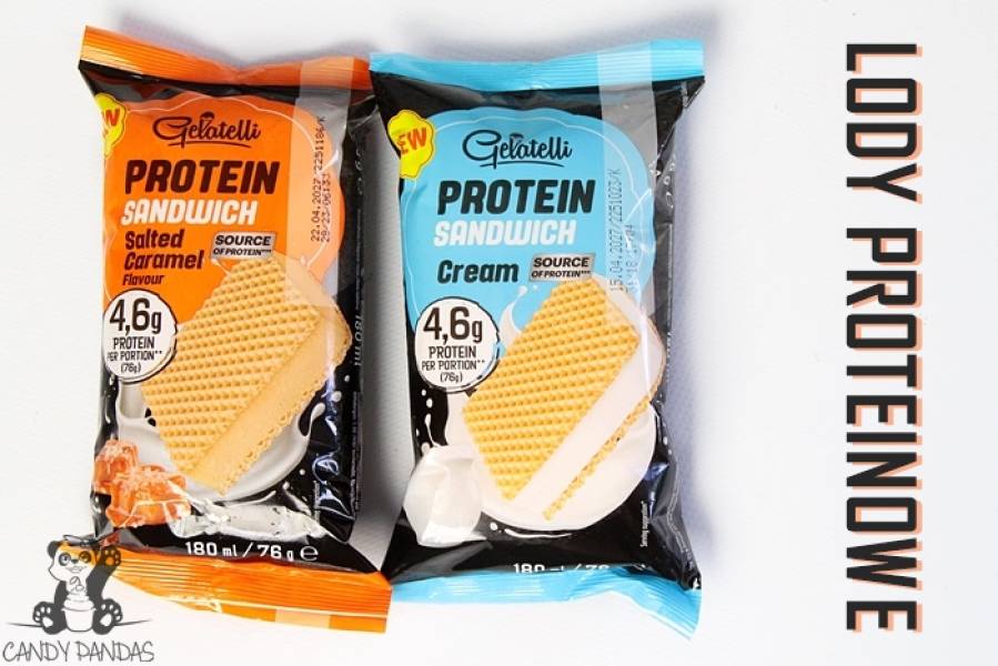 Lody proteinowe / lody sandwich - Lidl