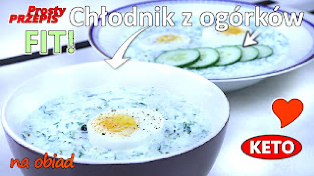 Przepis na chłodnik z ogórków