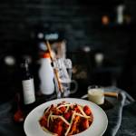 Filipińskie spaghetti z domowym ketchupem bananowym