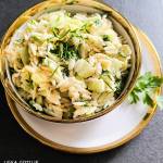 Sałatka z makaronem orzo
