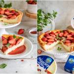 Tarta sernikowa z truskawkami