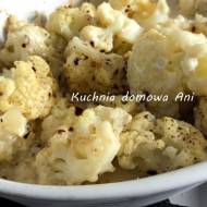 Kalafior pieczony z chilli i serem