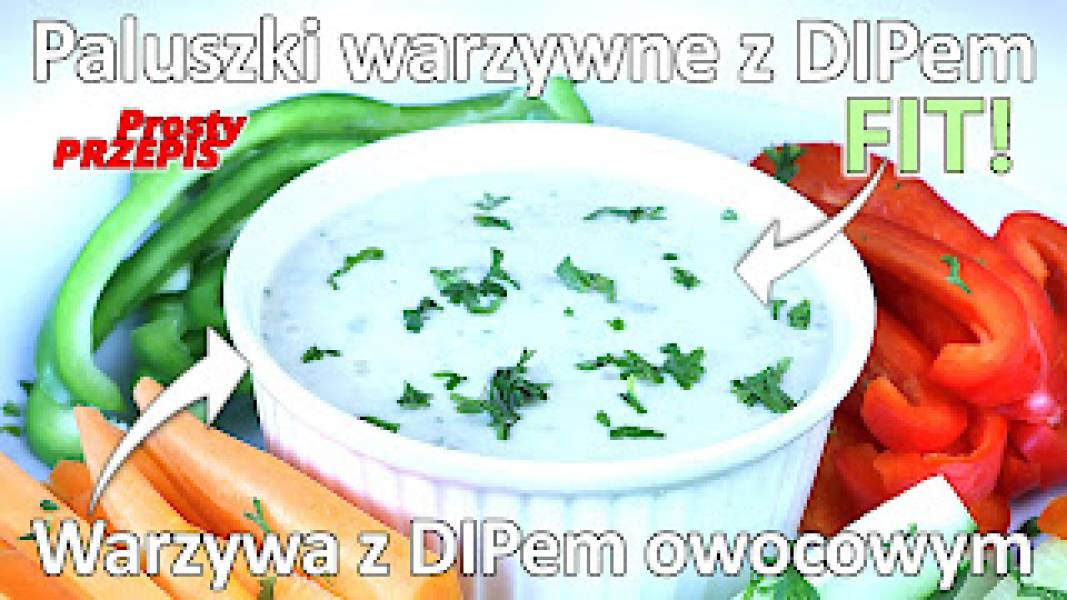 Przepis na dip owocowy do warzyw