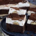 Brownie tiramisu