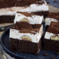 Brownie tiramisu