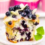 Muffiny z jagodami