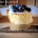 Kremowy serniczek z serkiem ricotta z air fryera