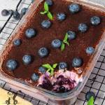 Jogurtowo JAGODOWE „TIRAMISU” 💜